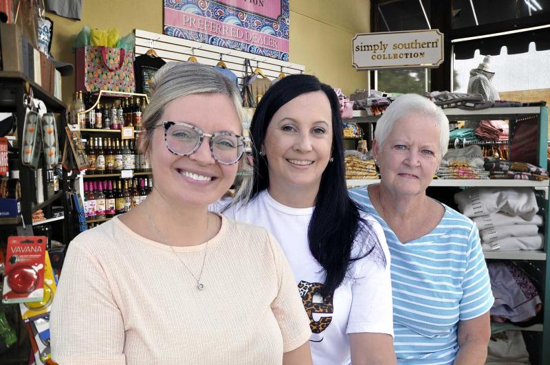 L to R, Cora Sanders, Tamara Lineberry - Owner, Ms. Margie